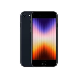 Apple iPhone SE (3rd generation) - 5G smartphone - double SIM / Mémoire interne 128 Go - Écran LCD - 4.7" - 1334 x 750 pixels - rear camera 12 MP - front camera 7 MP - noir minuit