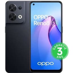 Smartphone Oppo Reno 8 256 Go 5G Noir Chatoyant 2022