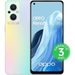 OPPO Smartphone Reno8 Lite - 128Go - 5G - Arc-En-Ciel (2022) - Reconditionné - Excellent état