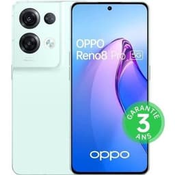 Smartphone OPPO Reno8 Pro 256Go 5G Vert Glacé 2022