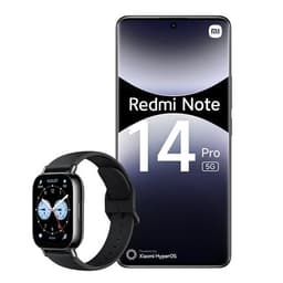 Xiaomi Redmi RedmiNote14Pro5G + W5L 16,9 cm (6.67") Double SIM 5G USB Type-C 8 Go 256 Go 5110 mAh Noir