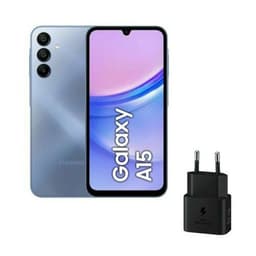 Smartphone Samsung galaxy a15 bleu 6.1 pouces RAM 4 Go stockage 128 Go