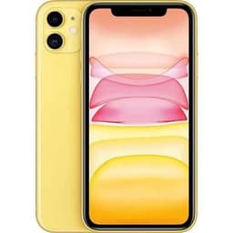 Smartphone Apple iphone 11 jaune 6.1 pouces stockage 128 Go