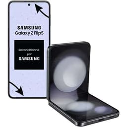 Smartphone Samsung galaxy z flip 5 noir 6.7 pouces RAM 8 Go stockage 256 Go