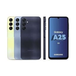 Smartphone Samsung galaxy a25 bleu 6.5 pouces RAM 6 Go stockage 128 Go