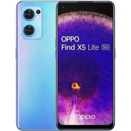 Smartphone Oppo find x5 lite bleu 6.43 pouces RAM 8 Go stockage 256 Go