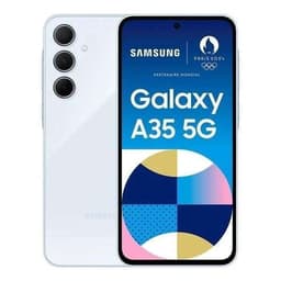Smartphone Samsung galaxy a35 bleu 6.6 pouces RAM 6 Go stockage 128 Go