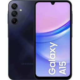 Smartphone Samsung galaxy a15 noir 6.5 pouces RAM 4 Go stockage 128 Go