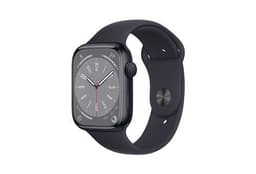 Apple Watch Series 8 GPS, 45mm boîtier Aluminium Minuit avec Bracelet Sport Minuit Reconditionné par Flex It