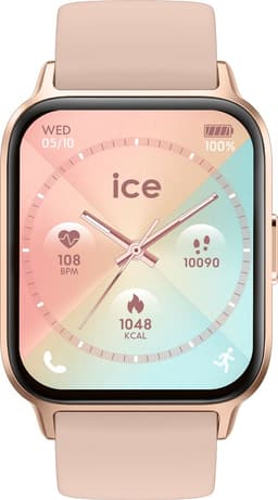 Montre connectée Ice-Watch Fit Rose-Gold avec bracelet Nude