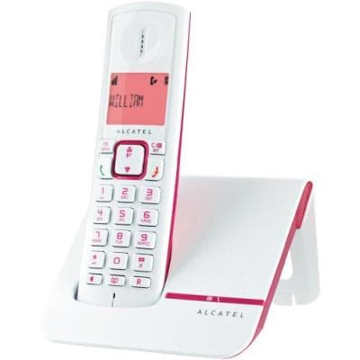 Alcatel Versatis F230 - Téléphone sans fil avec ID d'appelant - DECT - (conférence) à trois capacité d'appel - gris perle