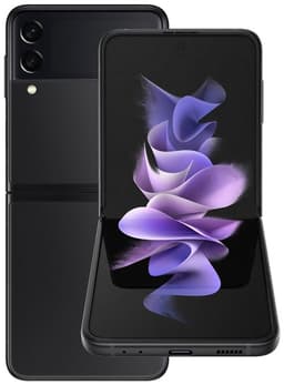 Samsung Galaxy Z Flip3 5G - 5G smartphone - double SIM - RAM 8 Go / Mémoire interne 128 Go - OLED display - 6.7" - 2640 x 1080 pixels (120 Hz) - 2x caméras arrière 12 MP, 12 MP - front camera 10 MP - noir fantôme