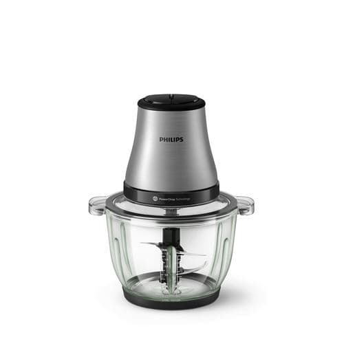 Mini hachoir Philips Série 3000 HR1503/00 2L Silver