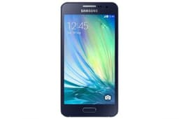 Samsung Galaxy A3 - 4G smartphone - RAM 1.5 Go / Mémoire interne 16 Go - microSD slot - écran OEL - 4.5" - 960 x 540 pixels - rear camera 8 MP - front camera 5 MP - noir minuit