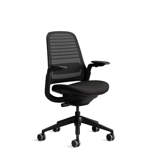 Chaise de Bureau Steelcase Series 1 Noir