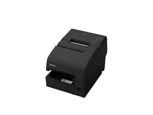 Epson TM H6000V - Imprimante de reçus - thermique en ligne/matricielle - 230 x 297 mm, Rouleau (7,95 cm) - 180 x 180 ppp - 9 pin - jusqu'à 350 mm/sec - USB, LAN, série, NFC, hôte USB 2.0 - outil de coupe - noir