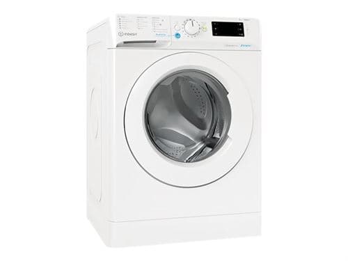 Indesit Innex BWEW81284XWFR N - Machine à laver - largeur : 59.5 cm - profondeur : 63 cm - hauteur : 84.5 cm - chargement frontal - 54 litres - 8 kg - 1200 tours/min - blanc