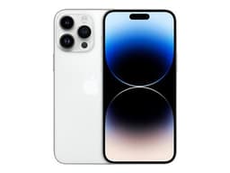 Apple iPhone 14 Pro Max - 5G smartphone - double SIM / Mémoire interne 256 Go - écran OEL - 6.7" - 2796 x 1290 pixels (120 Hz) - 3 x caméras arrière 48 MP, 12 MP, 12 MP - front camera 12 MP - argent