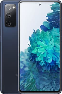 Samsung Galaxy S20 FE - 4G smartphone - double SIM - RAM 8 Go / Mémoire interne 256 Go - microSD slot - écran OEL - 6.5" - 2400 x 1080 pixels (120 Hz) - 3 x caméras arrière 12 MP, 12 MP, 8 MP - front camera 32 MP - nuage marine