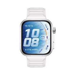 Montre connectée Huawei Watch Fit 5 Pro Bluetooth Blanc avec bracelet en fluoroélastomère Blanc