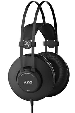 AKG K52 - Écouteurs - circum-aural - filaire - jack 3,5mm - isolation acoustique - noir mat