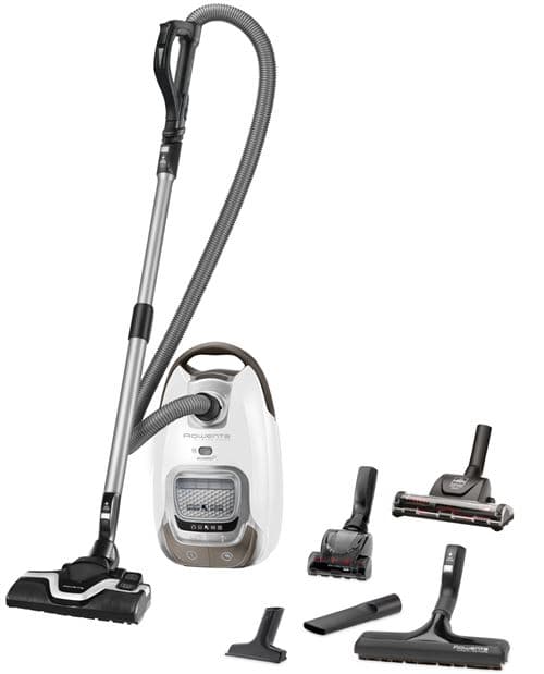 Aspirateur avec sac Rowenta Silence Force RO7487EA 400 W Blanc et Gris