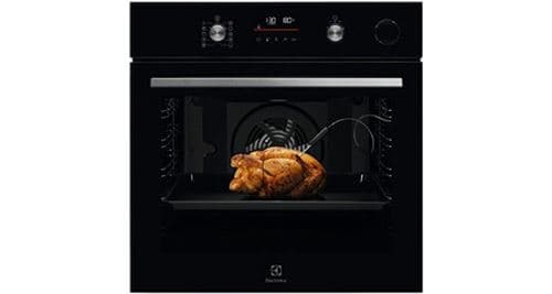 Four SteamCrisp SÉRIE 700 PRO - Cuisson vapeur integree / Chaleur tournante pulsee - 1 mode vapeur 25% - Nettoyage pyrolyse - Classe defficacite energetique*:A+ - Volume utile cavite (L):XXL 72 - Affichage LCD blanc