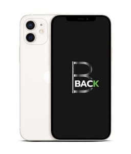 Apple iPhone 12 6,1" 5G Double nano SIM 128 Go Blanc Reconditionné Grade B Bback
