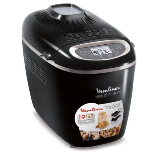 Machine à pain Moulinex Home Bread Baguette 1600 W Noir