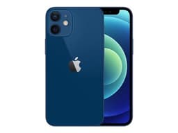 Apple iPhone 12 Mini - 5G smartphone - double SIM / Mémoire interne 64 Go - écran OEL - 5.4" - 2340 x 1080 pixels - 2x caméras arrière 12 MP, 12 MP - front camera 12 MP reconditionné - bleu