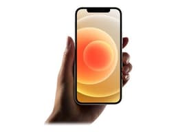 Apple iPhone 12 - 5G smartphone - double SIM / Mémoire interne 128 Go - écran OEL - 6.1" - 2532 x 1170 pixels - 2x caméras arrière 12 MP, 12 MP - front camera 12 MP - blanc