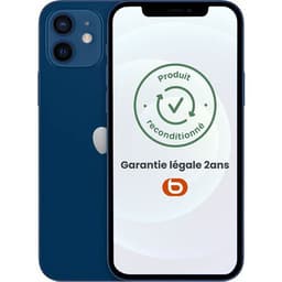 APPLE Modèle du produit : smartphone iPhone 12 mini 64Go bleu reconditionné