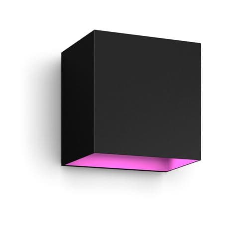 Philips Hue White and Color ambiance 8719514466777 éclairage intelligent Éclairage mural intelligent ZigBee Noir 8 W