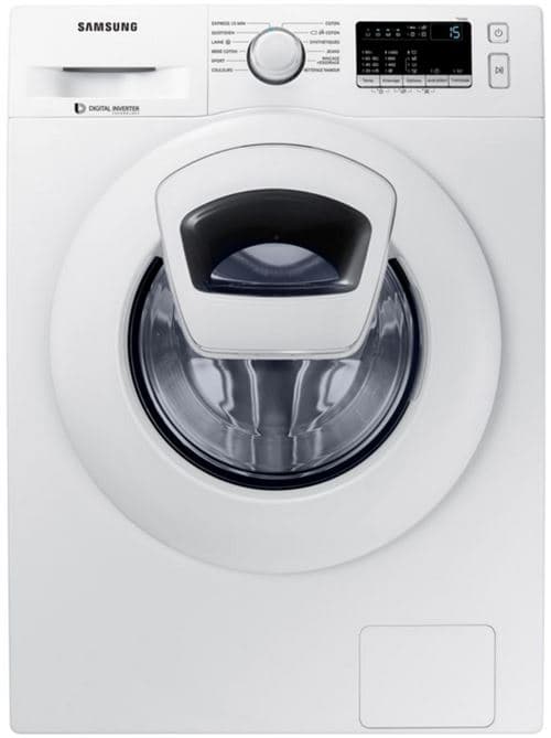 Samsung WW90K4430YW - Machine à laver - largeur : 60 cm - profondeur : 63.5 cm - hauteur : 85 cm - chargement frontal - 9 kg - 1400 tours/min - blanc