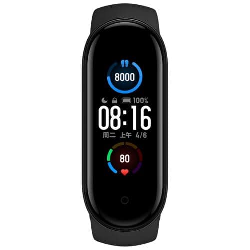 Bracelet connecté Xiaomi Mi Smart Band 5 Noir