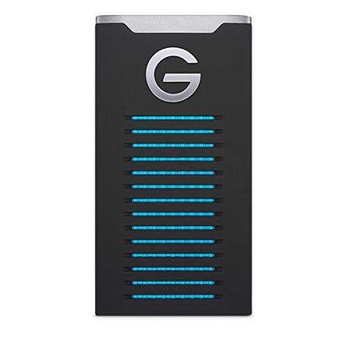G-Technology G-DRIVE Mobile SSD R-Series GDRRUCWWA10001SDB - SSD - 1 To - externe (portable) - USB 3.1 Gen 2 (USB-C connecteur)