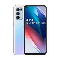 Smartphone Oppo Find X3 Lite 6.43" Double SIM 128 Go 5G Argent galactique