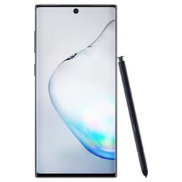 Samsung Galaxy Note10 - 4G smartphone - double SIM - RAM 8 Go / Mémoire interne 256 Go - écran OEL - 6.3" - 2280 x 1080 pixels - 3 x caméras arrière 16 MP, 12 MP, 12 MP - front camera 10 MP - aura noir