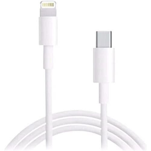 Câble de Charge Rapide Lightning 1 M pour iPhone et iPad - pour IPhone 14/ 13/12/11/X / XS / Max / XR / 8 / 7 / 6 / SE / 5 - Rechargement et Synchronisation Ultra-Rapide - Straße Tech ®