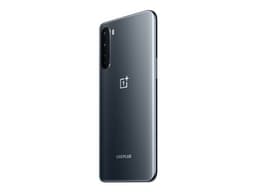 OnePlus Nord - 5G smartphone - double SIM - RAM 12 Go / Mémoire interne 256 Go - écran OEL - 6.44" - 2400 x 1080 pixels (90 Hz) - 4x caméras arrière 48 MP, 8 MP, 5 MP, 2 MP - 2x front cameras 32 MP, 8 MP - gris onyx