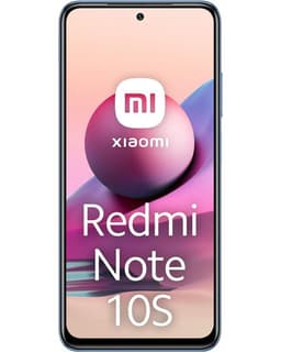Xiaomi Redmi Note 10S - 4G smartphone - double SIM - RAM 6 Go / Mémoire interne 64 Go - OLED display - 6.43" - 2400 x 1080 pixels - 4x caméras arrière 64 MP, 8 MP, 2 MP, 2 MP - front camera 13 MP - Bleu océan
