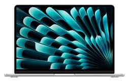 Apple MacBook Air 13" 512 Go SSD 8 Go RAM Puce Apple M3 CPU 8 cœurs GPU 10 cœurs Argent 2024 Reconditionné