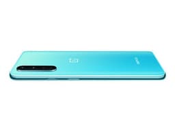 OnePlus Nord - 5G smartphone - double SIM - RAM 12 Go / Mémoire interne 256 Go - écran OEL - 6.44" - 2400 x 1080 pixels (90 Hz) - 4x caméras arrière 48 MP, 8 MP, 5 MP, 2 MP - 2x front cameras 32 MP, 8 MP - Marbre bleu