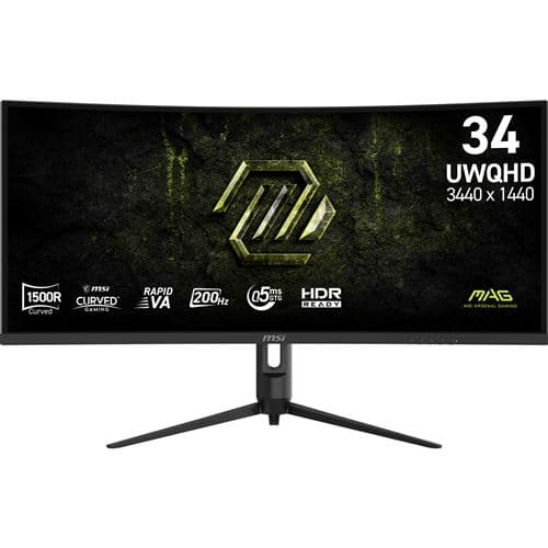 Ecran PC Gaming MSI MAG 342CQRF E20 34" incurvé 200 Hz UWQHD