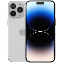 Apple iPhone 14 Pro Max Silver 128 GB Klass B Nytt batteri (refurbished)