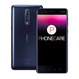 Begagnad Nokia 8 64GB Blue - Bra skick (B)