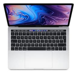 APPLE MacBook Pro Touch Bar 15" 2017 i7 - 3,1 Ghz - 16 GB RAM - 1000 GB SSD - Silver - Renoverad - Bra skick - Refurbished Grade C - Swedish keyboard