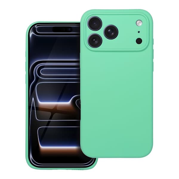 Skal Silikon iPhone 17 Pro Max Ljusgrön