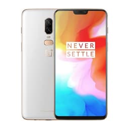 Begagnad OnePlus 6 128GB Silk white - Använt skick