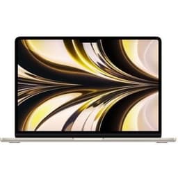MacBook Air 13" 2022 Apple M2 3,5 Ghz 16 GB 512 GB SSD Stellar Light - Renoverad - Bra skick - Refurbished Grade C - Swedish keyboard